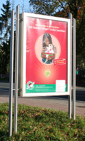 Initiative Sulingen - City-Light Vitrine - Beispiel